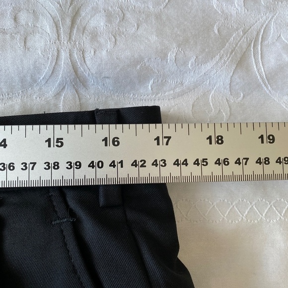 Brooks Brothers 346 Men's Black Wool Dress Pants Size W34/L29 - Picture 9 of 13